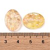 555Pcs Transparent Two Tone Acrylic Beads MACR-K359-25A-3