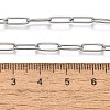 Non-Tarnish 304 Stainless Steel Paperclip Chains NJEW-G340-09P-4