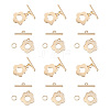 12 Sets Brass Toggle Clasps KK-GO0002-23-1