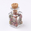   10Pcs Glass Wishing Bottle Decorations AJEW-PH0002-75-3