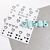 Self Adhesive Nail Art Stickers PW-WG3533A-01-1