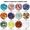 DIY Round Natural & Synthetic Gemstone Beads Stretch Bracelets Kits DIY-YW0011-65-7