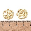 304 Stainless Steel Pendant Rhinestone Settings SA-CBA3037-23G-3