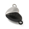 304 Stainless Steel Two Tone Magnetic Clasps STAS-Z147-03EB-01-2