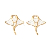 304 Stainless Steel Enamel Pendants STAS-Q119-10C-G-1