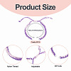 Nylon Thread Bracelets Making AJEW-TAC00103-3