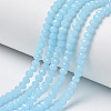 Glass Beads Strands EGLA-A034-J6mm-D04-1