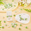 100Pcs Large Hole Resin European Beads OPDL-TA0001-06B-6