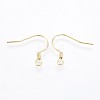 304 Stainless Steel Earring Hooks STAS-P221-04G-01-2