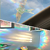11Pcs Bird Colorful Suncatcher Rainbow Prism Electrostatic Glass Stickers DIY-WH0409-69H-5