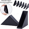 BENECREAT 60Pcs 6 Style Plastic Triangle Corner Protector FIND-BC0003-11-4