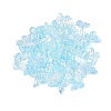 Electroplate Transparent Glass Beads EGLA-N057-03F-1