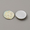Resin Cabochons CRES-WH0001-49C-2
