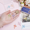 9Pcs 9 Colors PVC Mobile Dustproof Plugs HJEW-SC0003-21-3