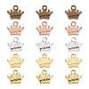 Cheriswelry 20Pcs 5 Colors Zinc Alloy Charms FIND-CW0001-16-11