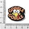 Thanksgiving Theme Silicone Beads SIL-J001-01L-3