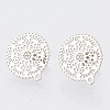 Non-Tarnish 304 Stainless Steel Stud Earring Findings LS-X-STAS-S079-31B-1