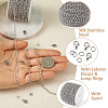DIY Chain Bracelet Necklace Making Kit DIY-YS0001-45-6