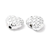 Plating CCB Plastic Waffle Beads X-PACR-C004-08P-2