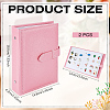 Imitation Leather Earring Displays Storage Book EDIS-WH0022-45A-2
