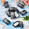 Polka Dot Print Cardboard Jewelry Gift Boxes with Bowknot CON-TAC0001-10E-5