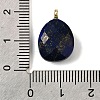 Dyed Natural Lapis Lazuli Pendants G-Z090-01G-07-3