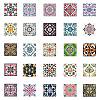 50Pcs Cartoon Tile Paper Sticker STIC-C012-07-5