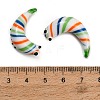 Handmade Lampwork Worm Figurines LA-CBA77D3-01A-3