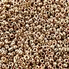 12/0 Electroplate Glass Seed Beads SEED-Q003-01-3