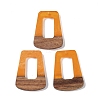 Resin & Wood Pendants LS-WOOD-F015-11F-1