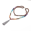 Buddhist Necklace NJEW-JN03848-1