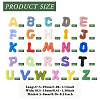 26pcs 26 Styles Plastic Cabochons FIND-TA0004-70-4