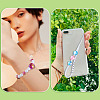 10Pcs Transparent Resin UV Reactive Beads RESI-TADJ0001-12-6