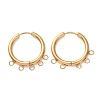 304 Stainless Steel Hoop Earring Findings STAS-D183-02C-G-1