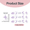 100Pcs Resin Cabochons MRMJ-TA0001-52-5