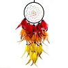 Cotton Woven Net/Web with Feather Hanging Decorations PW-WGB1C4D-01-5