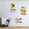 8 Sheets 8 Styles PVC Waterproof Wall Stickers DIY-WH0345-036-6