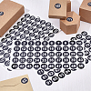 AHADERMAKER 4 Sheets 4 Style Flat Round Round Number Labels Stickers DIY-GA0002-57-5