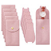 6 Sets Rectangle Velvet Single Watch Storage Bags ABAG-NB0002-09-1
