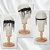 Cloth Rhinestone Elastic Headbands DIY-WH0899-21-3