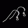 925 Sterling Silver Earring Hooks X-STER-K167-067S-4
