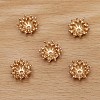Alloy Bead Caps FIND-WH0116-38KCG-1