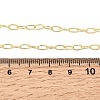 3MM Brass Cable Chain Necklaces for Women NJEW-F366-01B-4