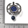 Natural Dyed Lapis Lazuli Pendants GG-CBA7610-03AS-07-3