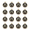 Golden Plated Alloy Charms ENAM-S118-02H-2