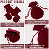 Beebeecraft 20Pcs 2 Styles Gourd Velvet Bags TP-BBC0001-02B-6