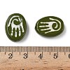Baking Paint Glass Beads LAMP-D003-06G-3