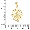 Religion Brass Pave Cubic Zirconia Pendants CU-CBA83A6-01D-G04-3