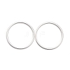 Brass Linking Rings KK-Y003-03G-S-2