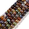 Natural Agate Beads Strands G-M437-B01-01F-2